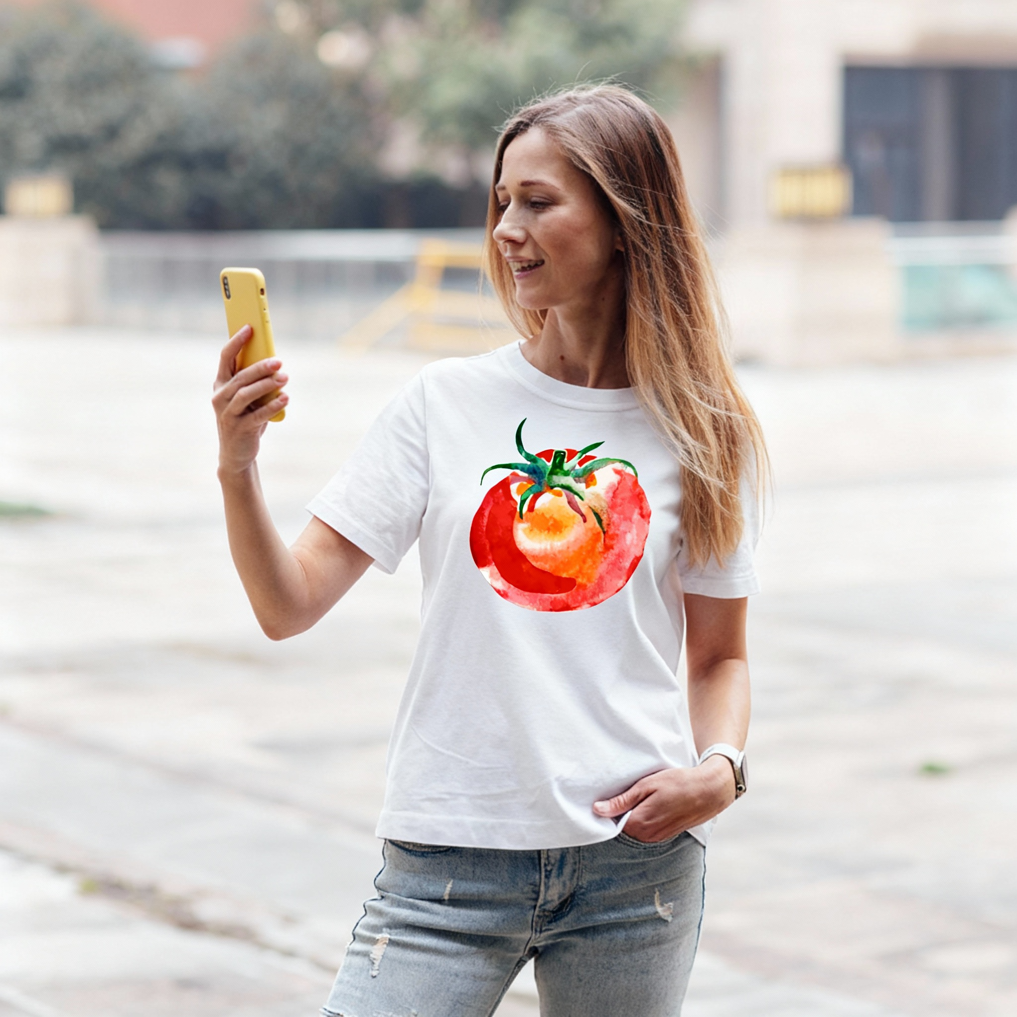 T-shirt Tomate